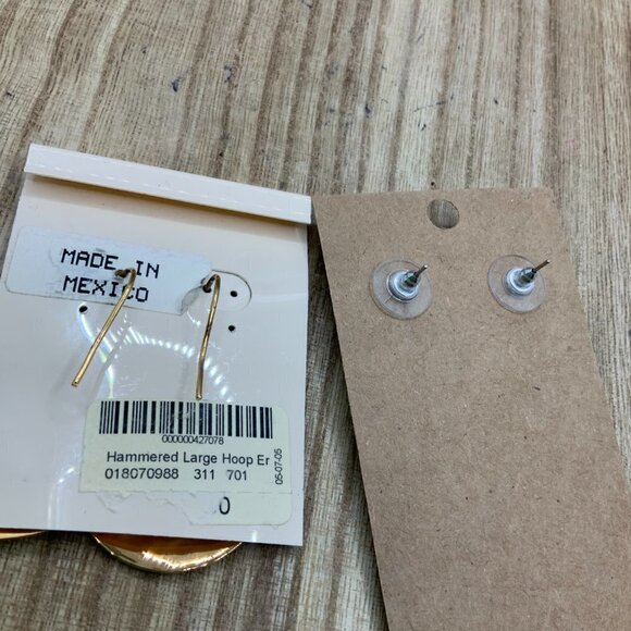 Coldwater Creek Bundle Gold Tone Dangling Earrings - Picture 2 of 5